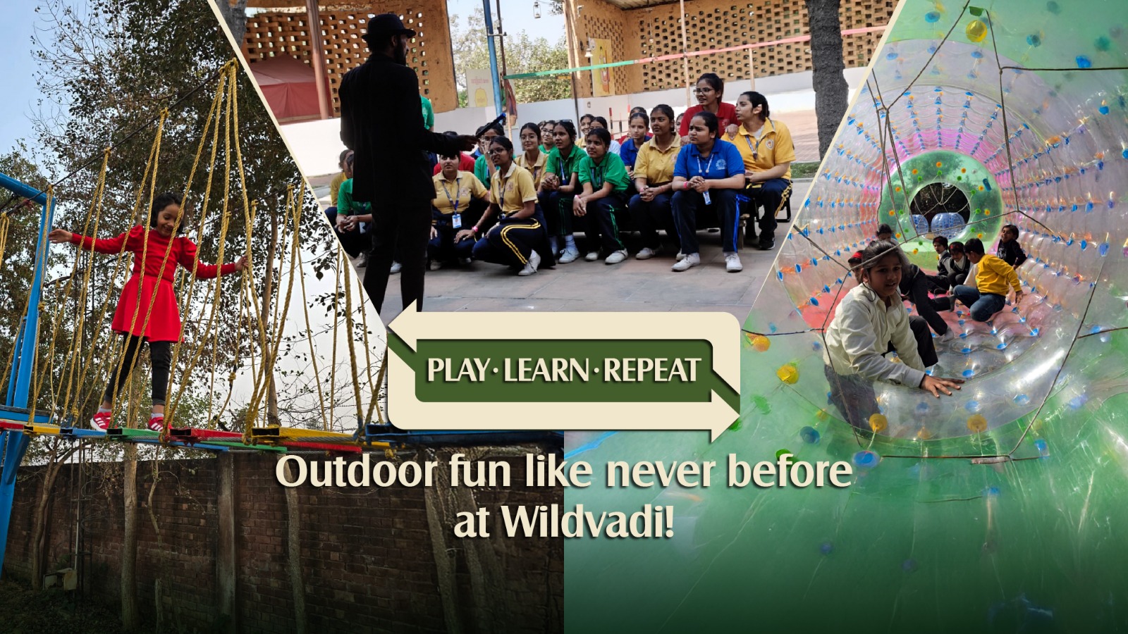 Play. Learn. Repeat. Outdoor Fun Like Never Before at Wildvadi!