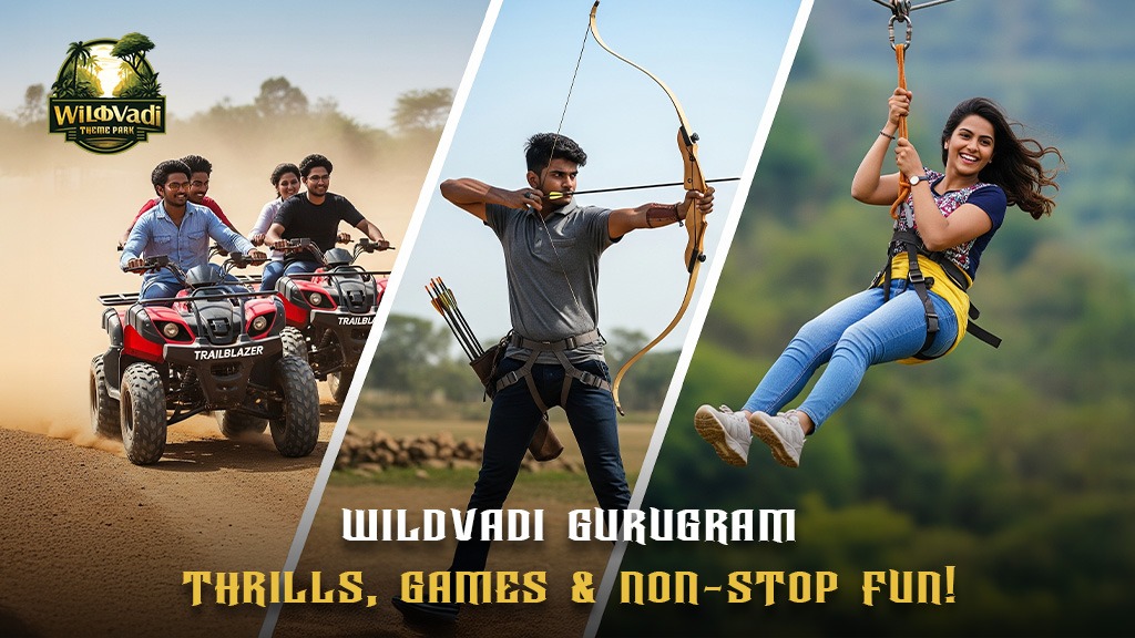 WildVadi Gurgaon Thrills, Games & Non-Stop Fun!