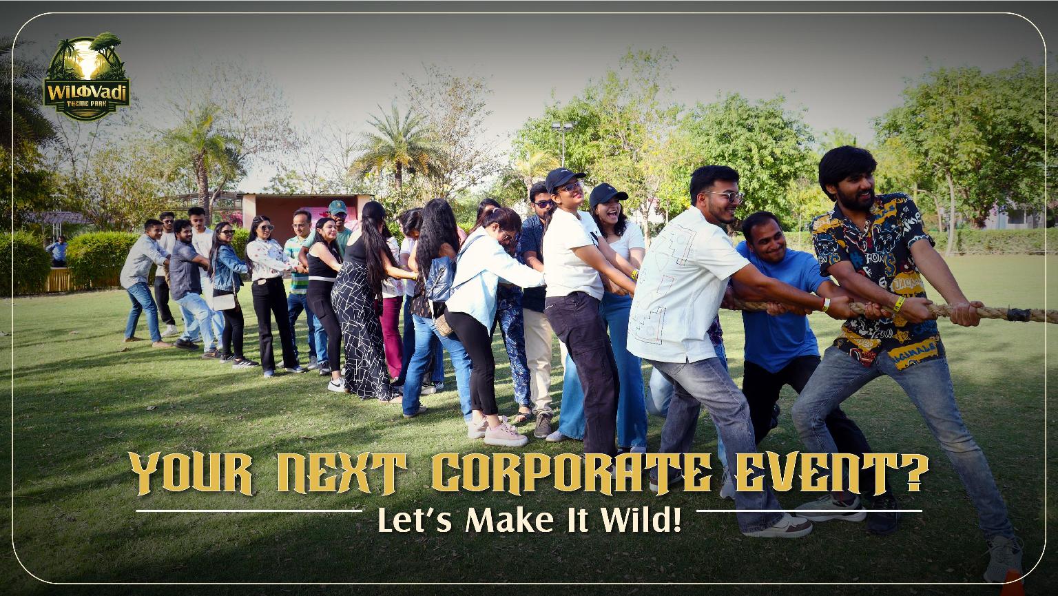 Your Next Corporate Event? Let’s Make It Wild!
